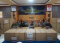 GAGALKAN POTENSI KERUGIAN NEGARA, TNI AL SITA PULUHAN RIBU BUNGKUS ROKOK ILEGAL DI MERAUKE