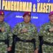 PANGKORMAR PIMPIN SERAH TERIMA JABATAN KOORSMIN PANGKORMAR DAN KASETUM KORMAR