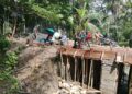 Satgas Karya Bakti TNI Kebut Pembangunan Jembatan Beton di Nias Selatan, Akses Warga Kian Aman