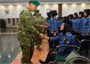Pangdam Jaya Pimpin Upacara Pengambilan Sumpah/Janji PNS TNI AD