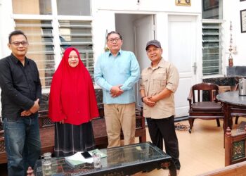 Paparkan Program Kerja, Yayasan Oysani Silaturahmi ke Ketum Yayasan Kadirun Yahya