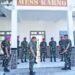 Pastikan Fasilitas Hunian Semakin Representatif, Danbrigif 2 Marinir Tinjau Renovasi Mess Perwira Yonif 5 Marinir