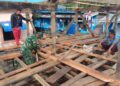 Memasuki fase krusial, ritme kerja prajurit Satgas bersama masyarakat lokal semakin dipacu