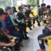 Budayakan Hidup Sehat, Satgas TMMD Ke-129 Kodim 0911/Nunukan Gelar Olahraga Bersama Warga Liang Bunyu
