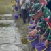 TMMD Ke-129 Kodim 0911/Nunukan Tebar Bibit Ikan Lokal dan Lepas Burung Merpati