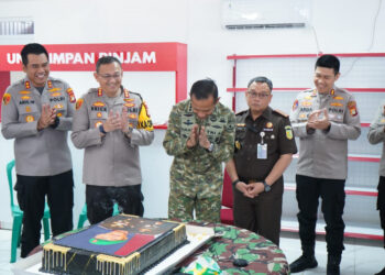 Forkopimko Jakarta Utara Beri Kejutan, Dandim 0502/JU Rayakan Ulang Tahun ke-44 di Koperasi Merah Putih