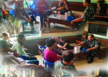 Sehat Bersama TNI, Koramil 03/GP Hadirkan Bakti Sosial Kesehatan untuk Warga Masyarakat