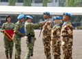 Panglima TNI Sambut Kepulangan Satgas Kizi TNI Kontingen Garuda XX-V MONUSCO