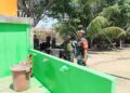 Pastikan Seluruh Sasaran Rampung Tepat Waktu, Dansatgas TMMD ke-129 Kodim 1505/Tidore Awasi Langsung Progres Pembangunan
