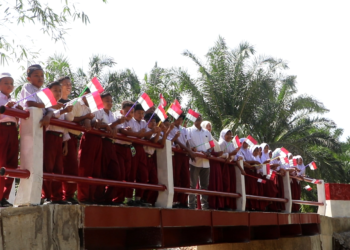 Jembatan Beton Alue Canang Rampung 100 Persen, Warga Sampaikan Terima Kasih kepada Presiden Prabowo Subianto dan TNI AD