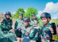 Pangdam XV/Pattimura Tinjau Latbakjatranpur Denkav 5/BLC dan Terima Brevet Kehormatan Kavaleri