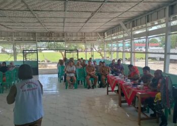 Perkuat Layanan Kesehatan Warga, Babinsa Bosar Maligas Turun di Lokakarya Lintas Sektor