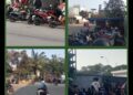 Personel Koramil 05/Clc Monitoring Aksi Mogok Kerja Buruh PT. Asia Palm Oleo Jaya,Jamin Keamanan dan Wujudkan Kondusifitas