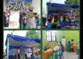 Babinsa Koja Monitoring Kegiatan Pendayagunaan Ruang Publik Pagelaran Seni Budaya, Pameran Karya Seni,dan Bazar UMKM