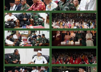 Kasdam XXIV/MT: Tabligh Akbar HUT Ke-1 Perkuat Persatuan dan Pengabdian Kodam Bersama Masyarakat Papua Selatan