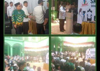 Dukung Pencegahan Penyakit TB,Personel Kodim 0502/JU Hadiri Skrining TBC bagi Santri dan Ekosistem Pendidikan Keagamaan di Ponpes Khairul Ummah Syahroni