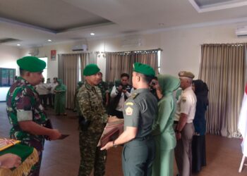 Dandim 0502/JU : Pindah Tugas Merupakan Proses Pembinaan Karier