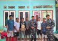 KRI KAROTANG-872 TINGKATKAN PENGAWASAN PERAIRAN PULAU MENTEBUNG CEGAH ILLEGAL FISHING
