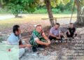 Silaturahmi Babinsa Perkuat Kemanunggalan TNI-Rakyat, Wujudkan Ketahanan Wilayah Desa Pulau Duyung