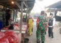 Babinsa Koramil 14/Panongan Pantau Harga Sembako, Jaga Stabilitas Pasokan dan Cegah Permainan Harga