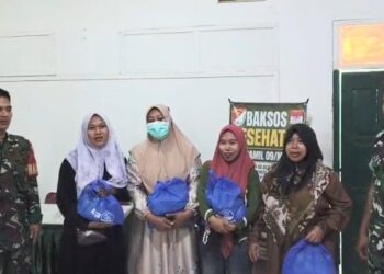 Jaga Jakarta On The Spot: Koramil 09/Mauk Beri Layanan Kesehatan dan Sembako ‎