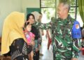 Wujud Kepedulian, Pangdam XIII/Merdeka Sapa Prajurit dan Keluarga di Satuan Bawah di Sela Kunjungan ke Gorontalo