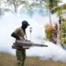 Denma Divif 1 Kostrad Gelar Fogging, Cegah Penyebaran Demam Berdarah