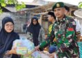Peduli Sesama, Yonarmed 12 Kostrad Tebar Manfaat bagi Warga Atambua Barat Melalui Jumat Berkah