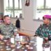 KOMANDAN UNSUR TUGAS MARINIR INDONESIA PAMITAN DENGAN COMMANDING OFFICER MARINE CORPS BASE HAWAII USA USAI RIMPAC 2026