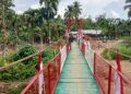 Jembatan Gantung 55 Meter Rampung, Akses Warga Desa Hilihaocugala Kini Lebih Aman