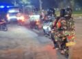 Ciptakan Wilayah Aman dan Kondusif, Koramil 13/Cisoka Gelar Patroli Malam Bersama Polsek