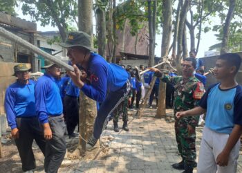Latihan Disiplin Kewiraan, Koramil 02/Curug Bekali 33 Siswa SMK Pelayaran Lusiana