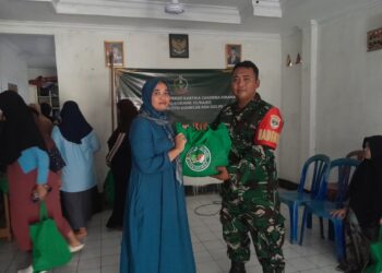Serma Toni Wakili Danramil, Pimpin Baksos Kesehatan Gratis