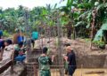 Setahap Demi Setahap, Jembatan Penghubung Desa Mazingo Mulai Terwujud