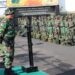 Kapten Czi. T.E.J. Tobing Pimpin Apel Gelar Pasukan Penyiapan dan Penyiagaan Personel PRCPB Kodim 0201/Medan ,Mengantisipasi Bencana Alam