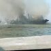 AKSI SIGAP PATKAMLA RUBIAH EVAKUASI ABK DARI KAPAL TERBAKAR DI BELAWAN