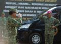 Dankolatmar Bersama Prajurit Todak Sukses Dukung Penganugerahan Warga Kehormatan dan Brevet Kehormatan Korps Marinir di Dabo Singkep