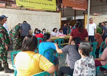 Jaga Jakarta On The Spot Koramil 14/Panongan,Tingkatkan Komsos dan Gelar Baksos Kes Untuk Masyarakat,TNI AD Peduli Rakyat