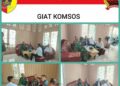 Komsos Dengan Perangkat Desa Babinsa Mempererat Silaturahmi di Wilayah