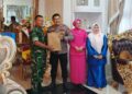 Danramil 01/Pariaman Beserta Istri Hadiri Acara Kenal Pamit Kapolres Pariaman