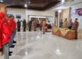 Pembukaan Pusdiklat Calon Paskibraka Kota Pariaman Tahun 2026 Resmi Dibuka, Danramil 01/Pariaman Hadiri Mewakili Dandim 0308/Padang Pariaman