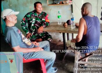 Babinsa Koramil 06/Senayang Gencarkan Sosialisasi Karhutla, Wujud Nyata Bela Negara Melalui Kepedulian Lingkungan