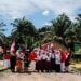 Persit Koramil 01/Aek Kanopan Dukung Penuh Peresmian “Jembatan Merah Putih” Demi Kemanfaatan Masyarakat