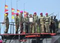 PERKUAT SINERGITAS, TNI AL ANGKAT PEJABAT NEGARA DAN TNI SEBAGAI WARGA KEHORMATAN KORPS MARINIR
