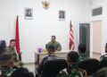 Puslatpurmar 9 Dabo Singkep Terima Kunjungan Kerja Komandan Komando Latihan Marinir