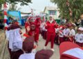 Ketua Persit KCK Daerah III/Siliwangi Salurkan Bantuan Sosial di Lokasi Sumur Bor
