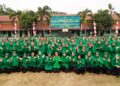 Ketua Persit KCK Daerah III/Siliwangi Pererat Kebersamaan dengan Anggota Persit KCK Jajaran Koorcab Rem 064