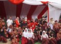 Ketua Persit KCK Daerah III/Siliwangi Kunjungi Lokasi Jembatan ARMCO Hybrid