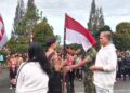 Wakili Dandim 0206/Dairi, Mayor M. Tambunan Hadiri Pelepasan Kontingen Jambore Nasional