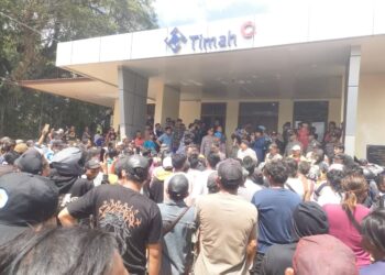 Ribuan Penambang Bergerak! Pembelian Timah Terhenti, Ekonomi Masyarakat Terancam